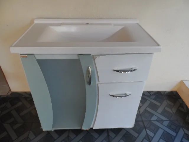 Kit Lavatório + Gabinete Fabribam 