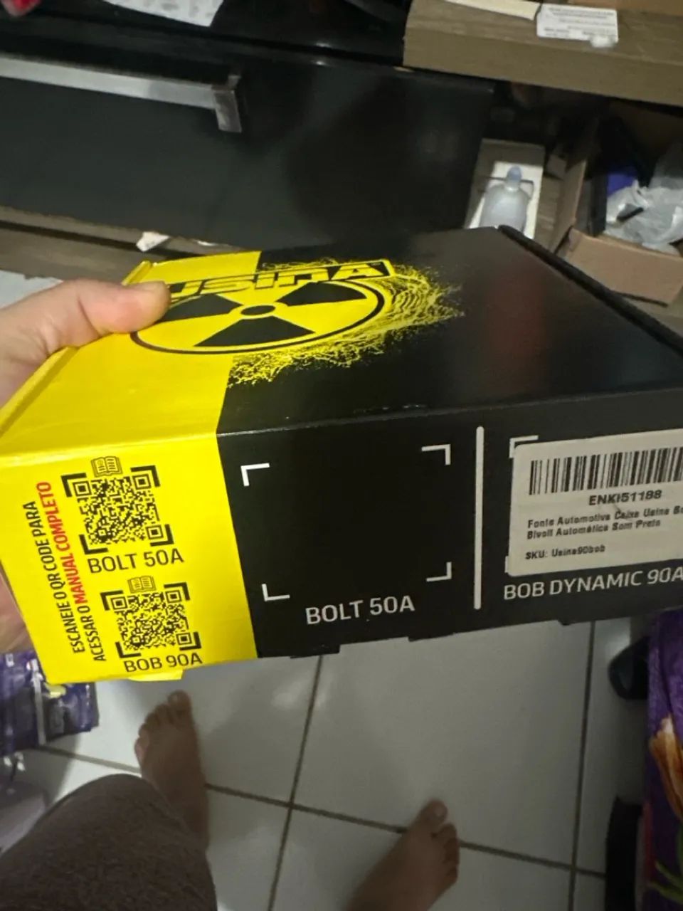 Fonte Usina 90 amp Bob 