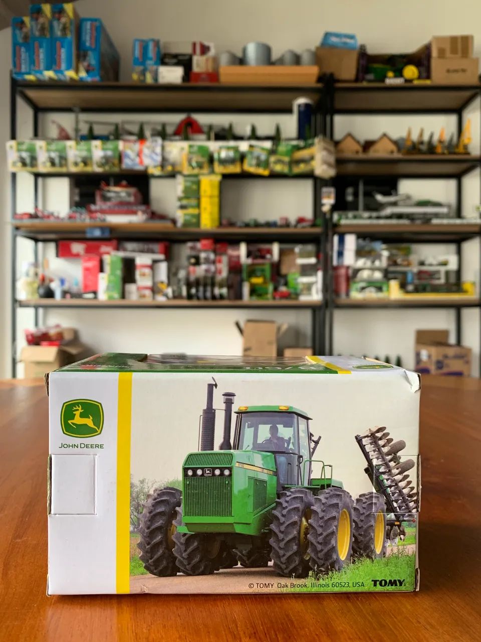 Miniatura trator John deere 8760 lamacento 1/64 - Foto 5