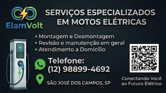 Assistência de motos elétricas 