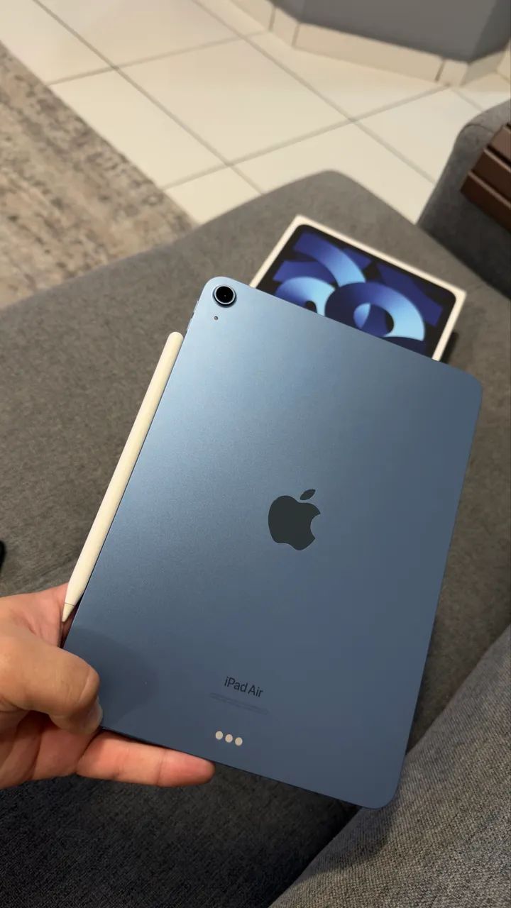 iPad Air 5ª geração M1 + Pencil 2ªgeração.