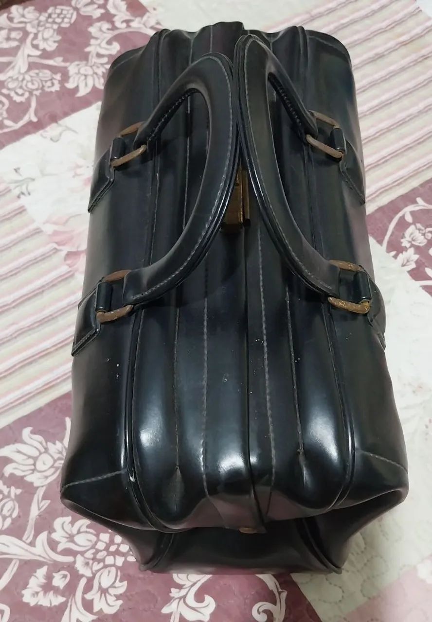 MALETA VINTAGE AZUL MARINHO - Foto 2