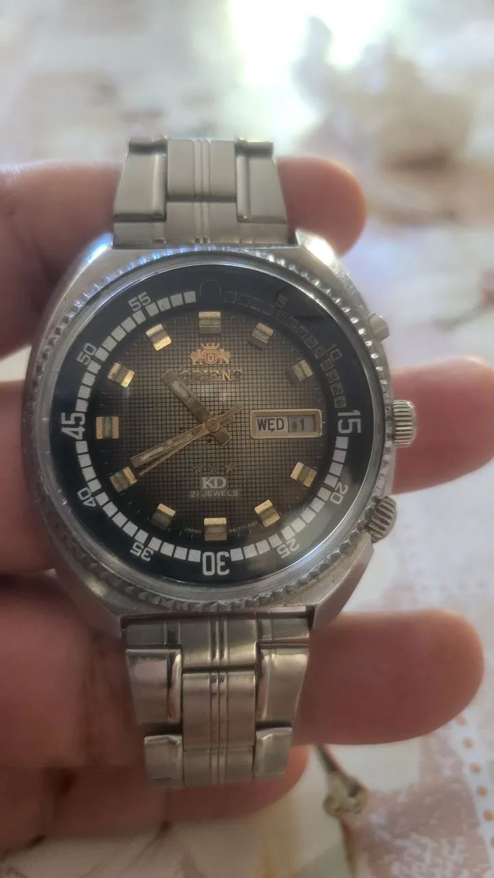 Relógio oriente automático King Diver anos 70 revisado  - Foto 3