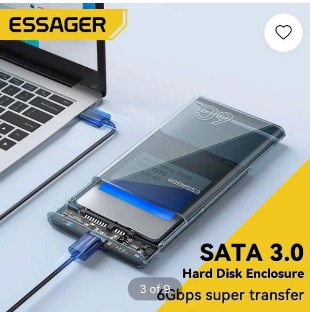 Disk 24H - HD externo adaptador 
