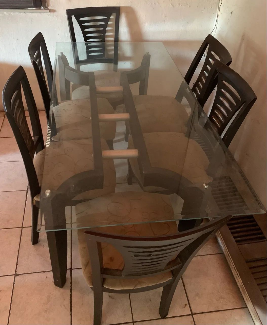 Mesa para vender logo | Vidro e seis lugares  - Foto 2