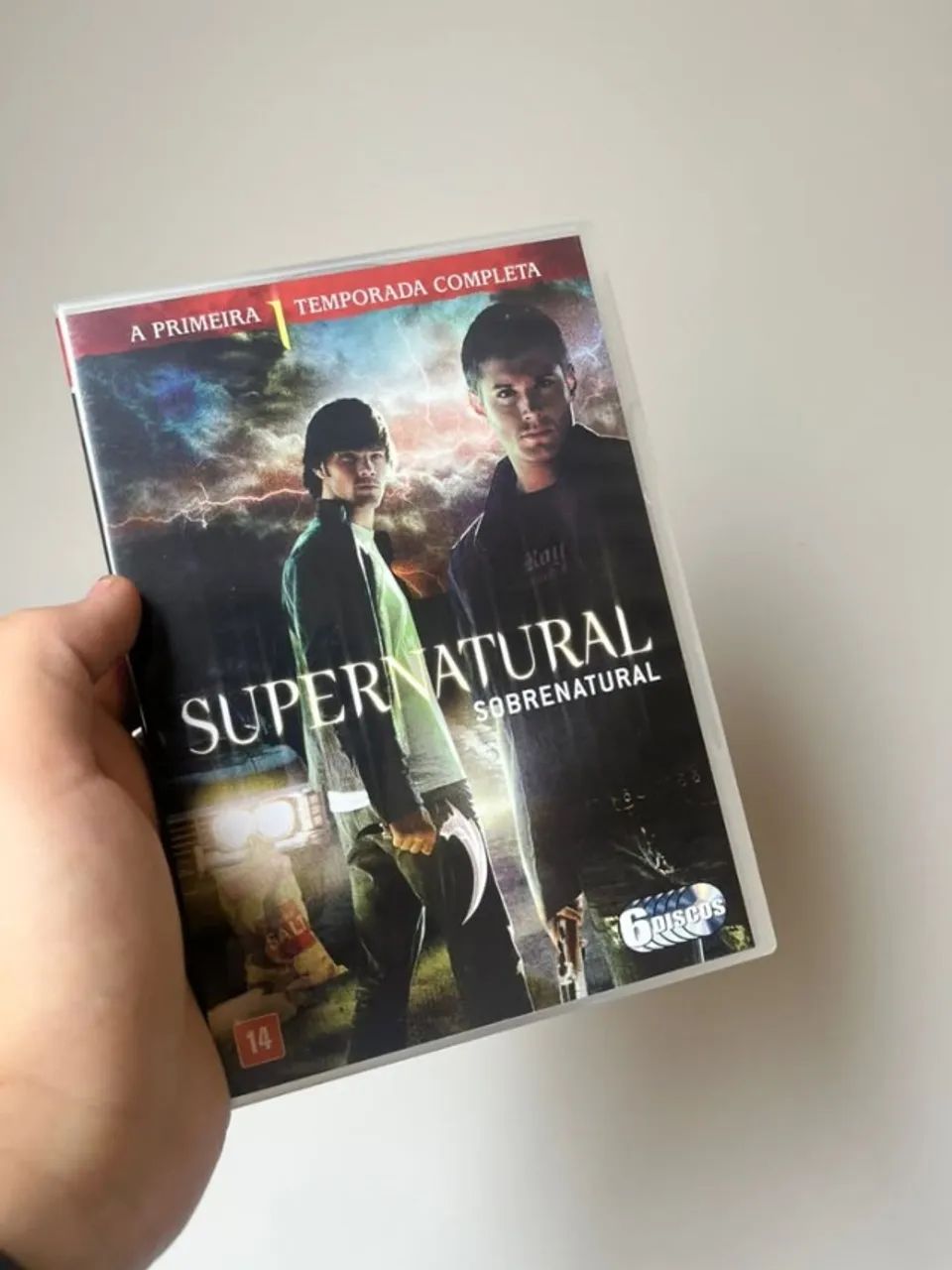 Box DVD Supernatural (Sobrenatural) Temporadas 1 a 8 Completo