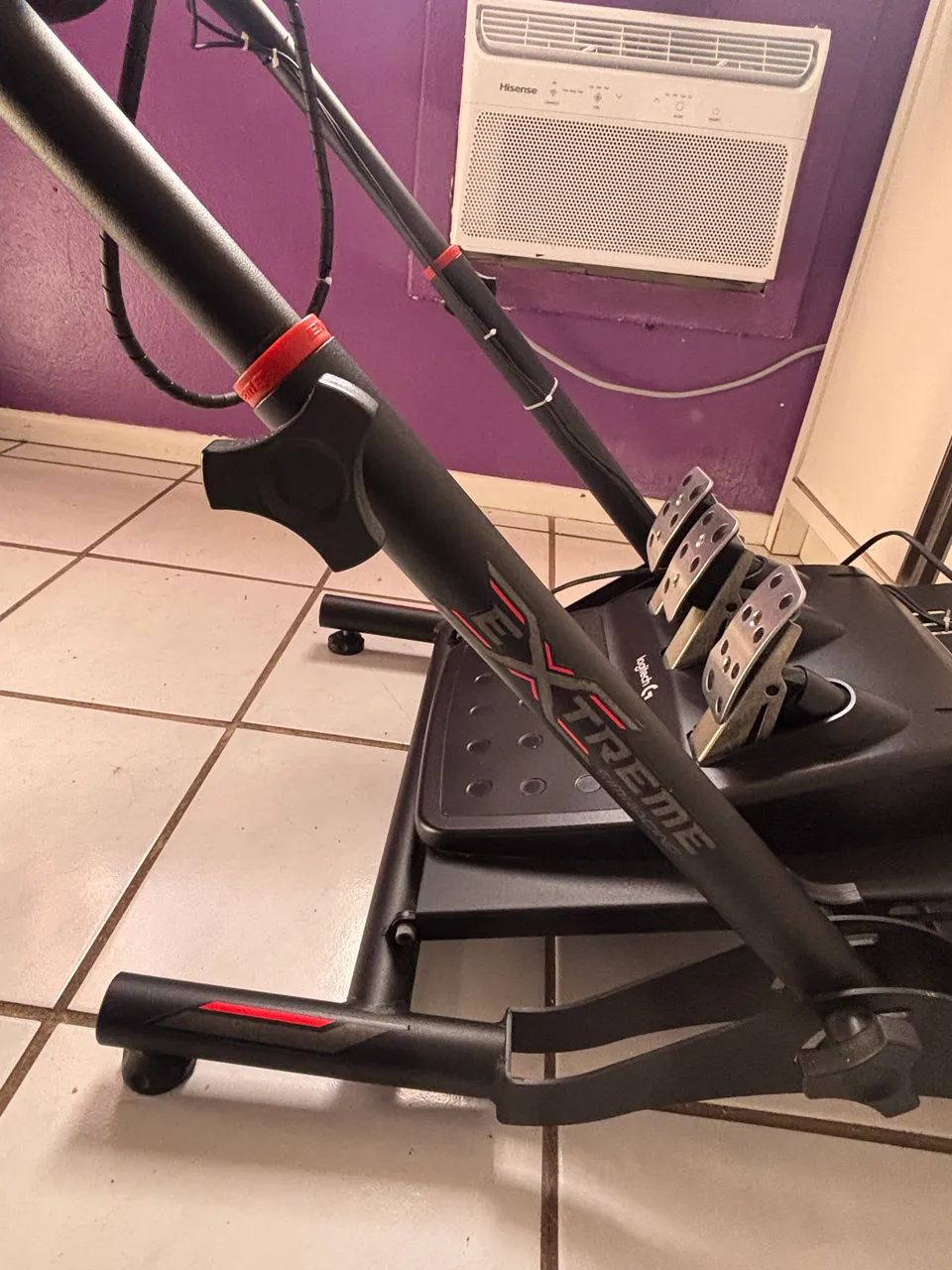 Volante logitech g29 com cockpit - Foto 5