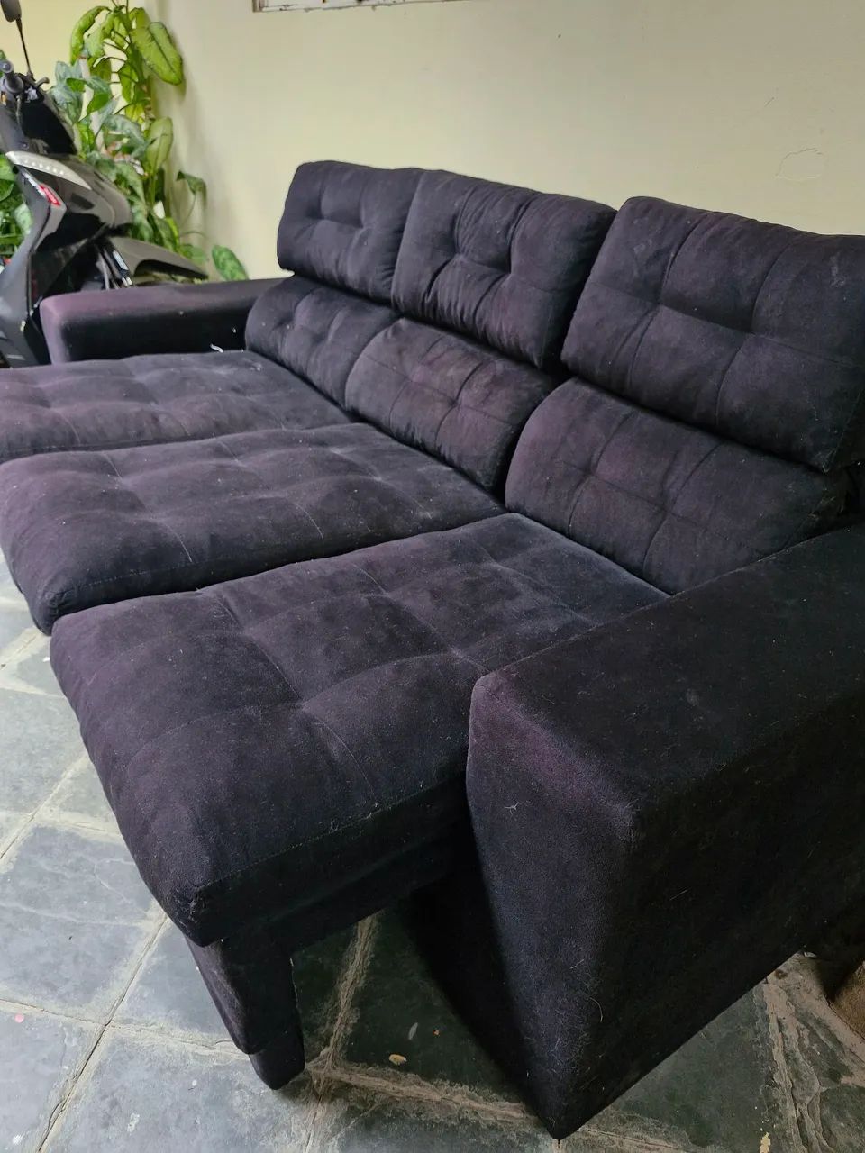 LARGE TOP RECLINING AND EXTENDABLE SOFA, 2.80 M.65115876251395122