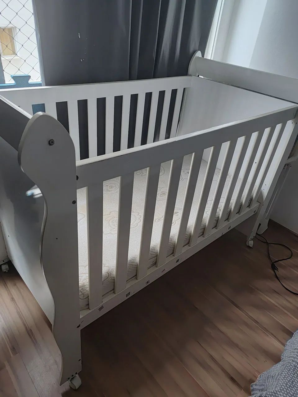 Berço com colchão