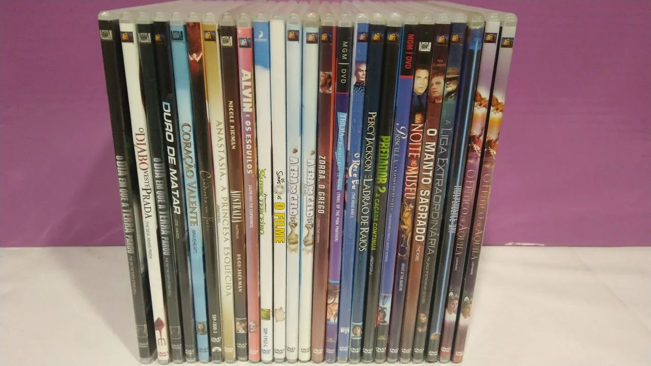 Dvds em estojo Slim originais  - Foto 2