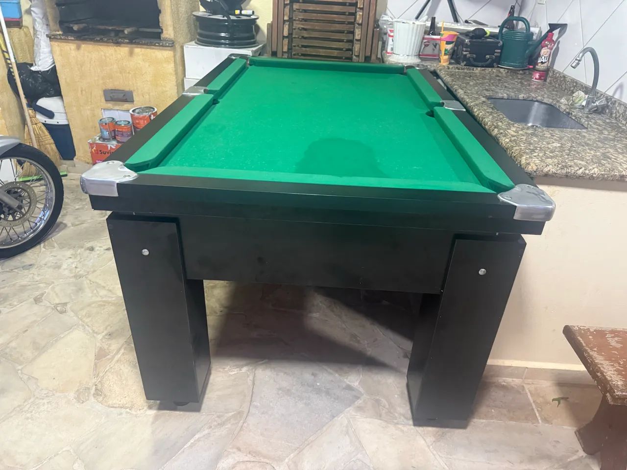 Mesa de Bilhar Sinuca 1.90x1.15 - Foto 2