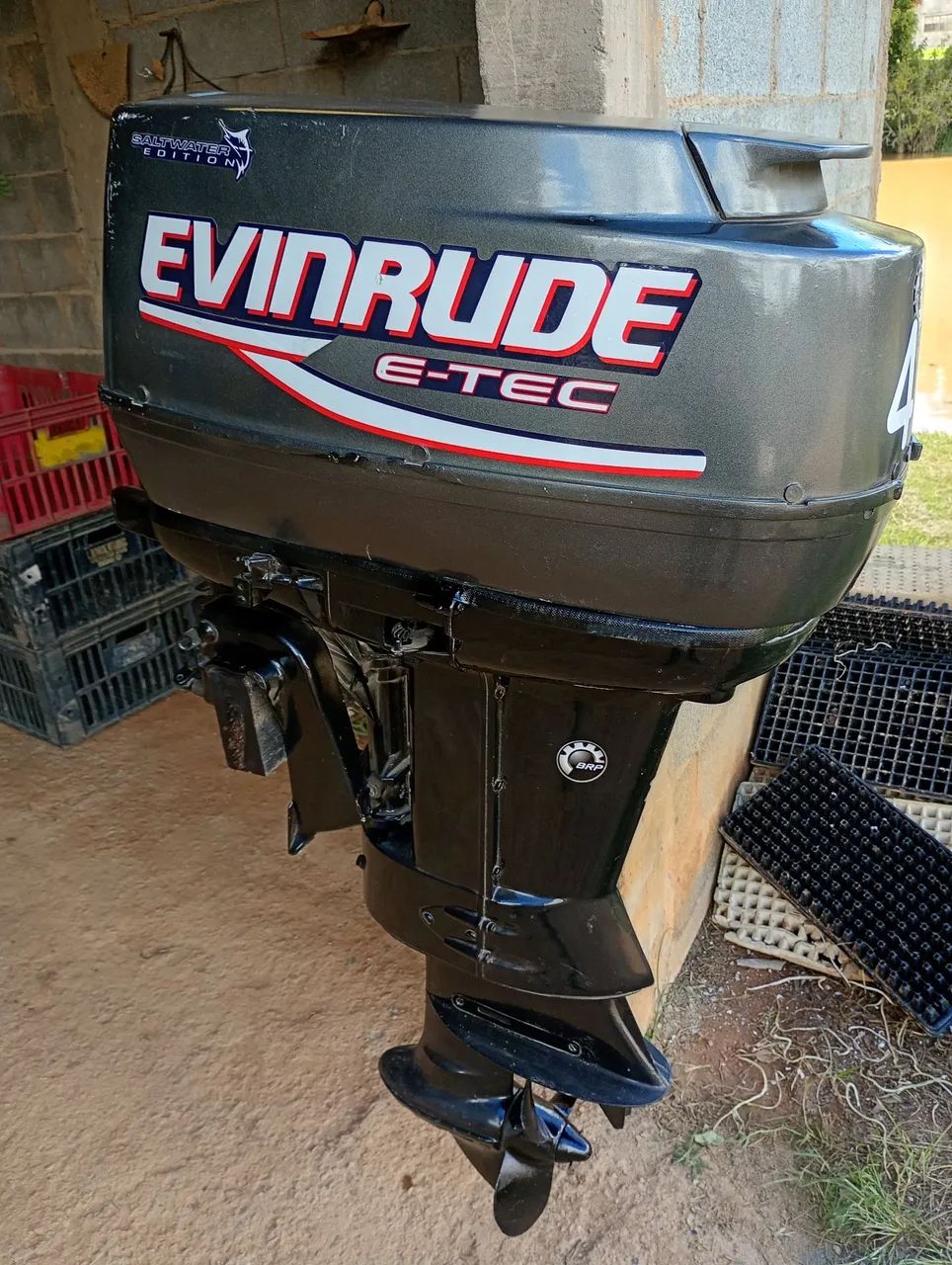 Motor 40 HP d lancha barco d popa Ibiúna sp 