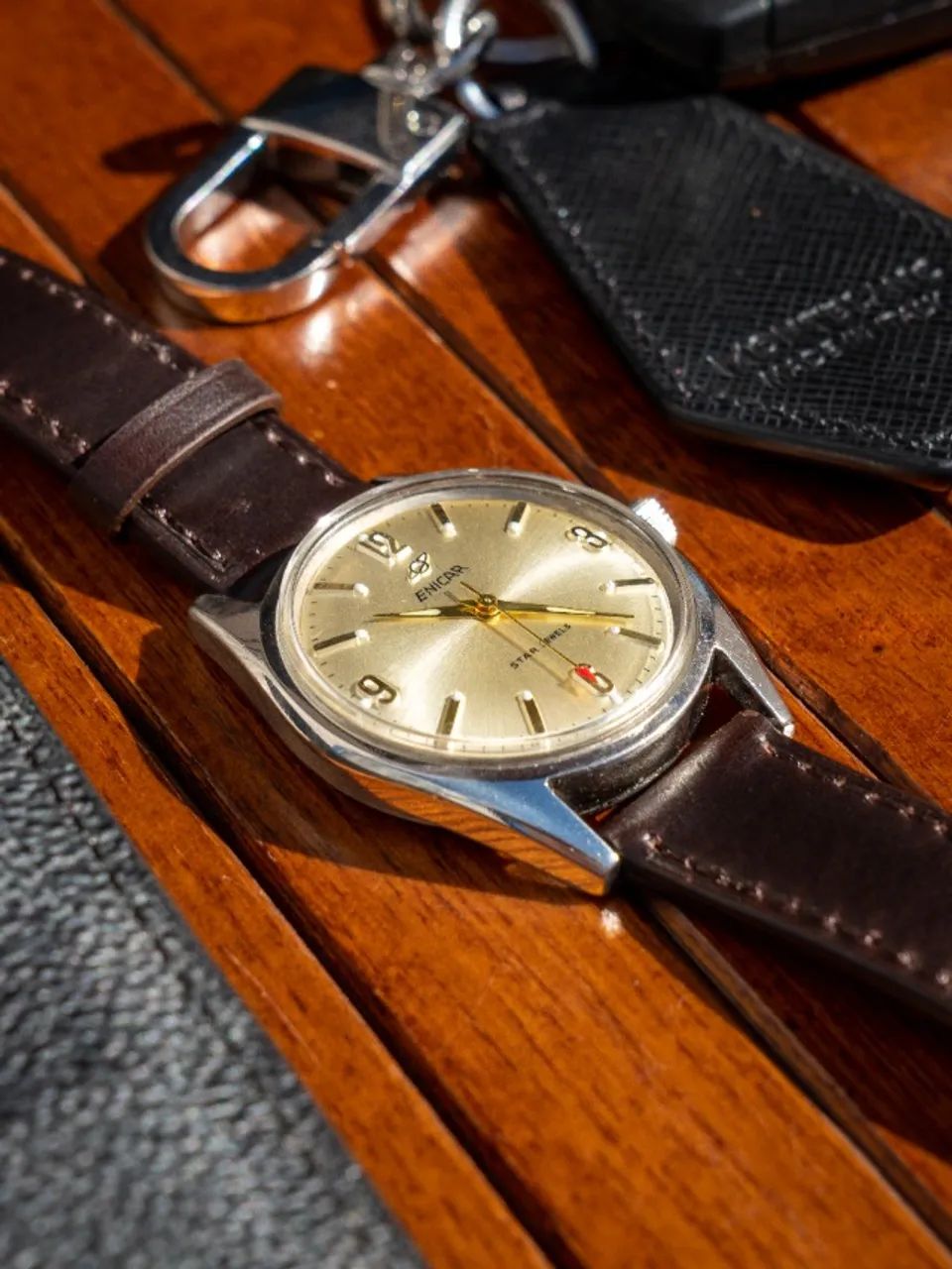 Relógio Enicar 1960 Star Jewels Automatic - Foto 2
