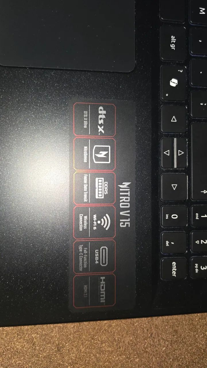 Notebook Acer Nitro v15 - Foto 2