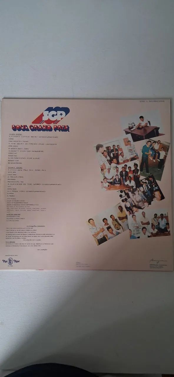 Lp soul grand prix 1986 usado - Foto 2