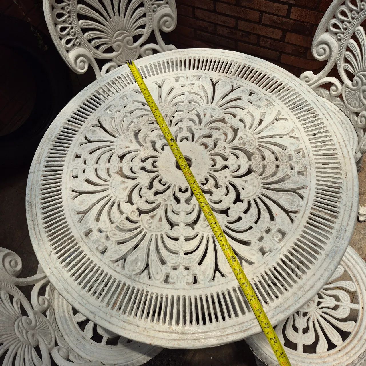 Mesa para varanda/jardim  em ferro - Foto 3