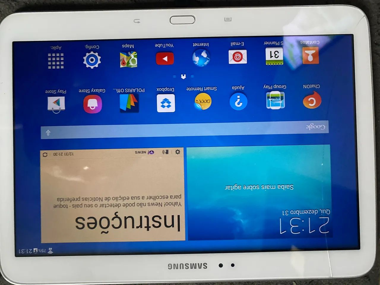 TABLET SAMSUNG COM DEFEITO, PRA CONCERTO OU RETIRADA DE PEÇAS