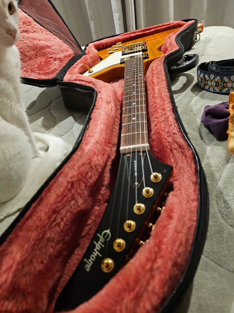 Epiphone 1958 Korina Explorer MiK '00 - Foto 4