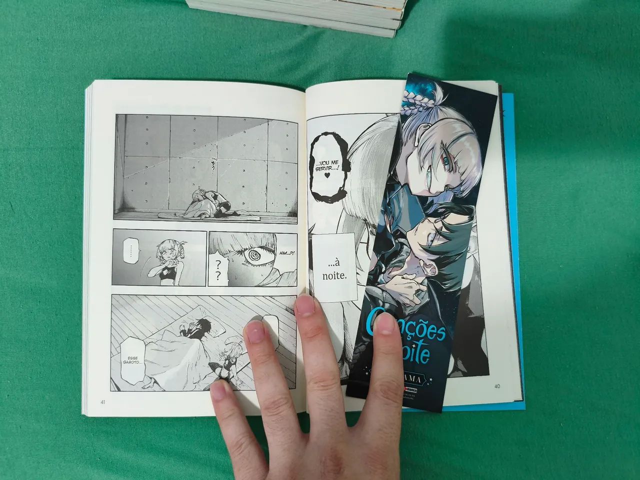 Coleção completa do mangá de canções da noite, semi-nova - Foto 4