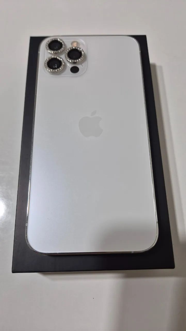 iPhone 12 Pro 128GB Prateado - Completo, com caixa e acessórios - Foto 3