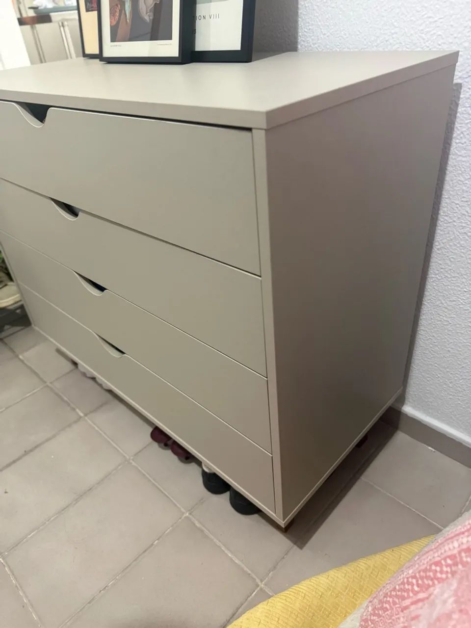 Cômoda bege Tok & Stok  - Foto 4