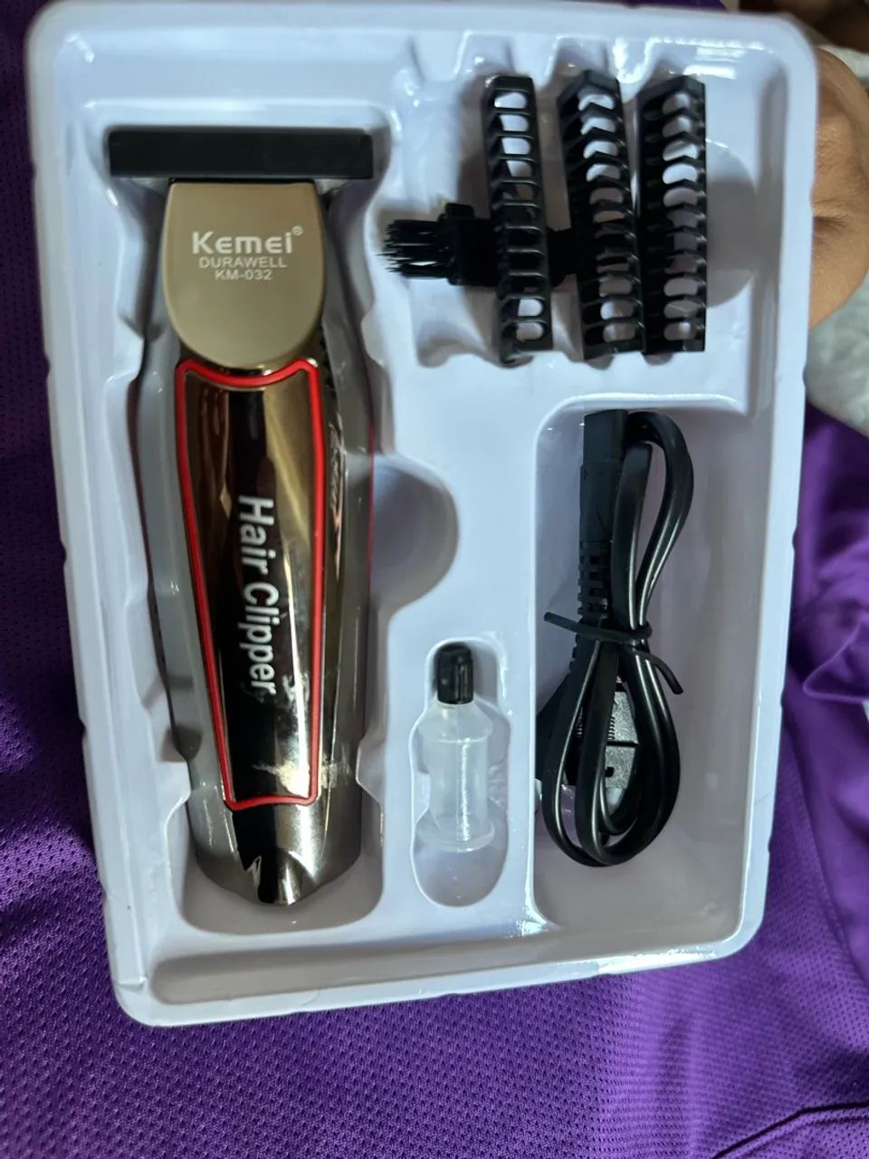 Máquina de corte e acabamento kemei!! - Foto 4