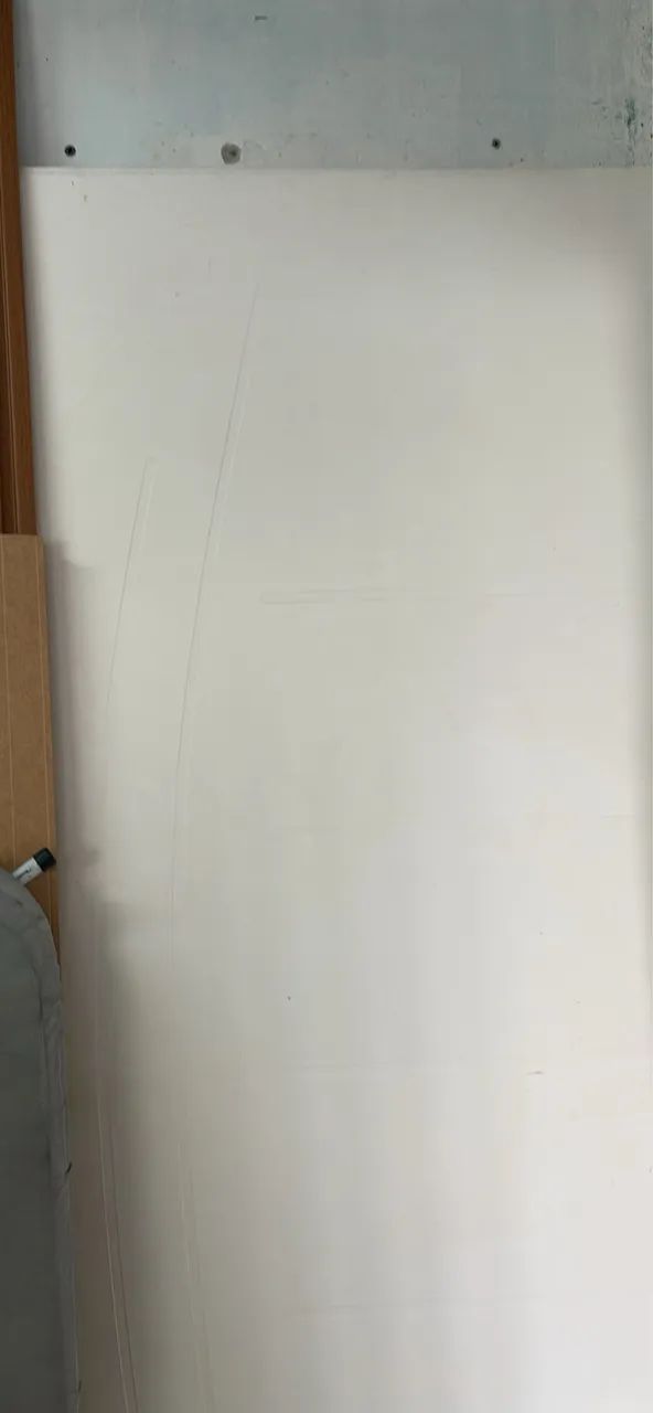 White interior door