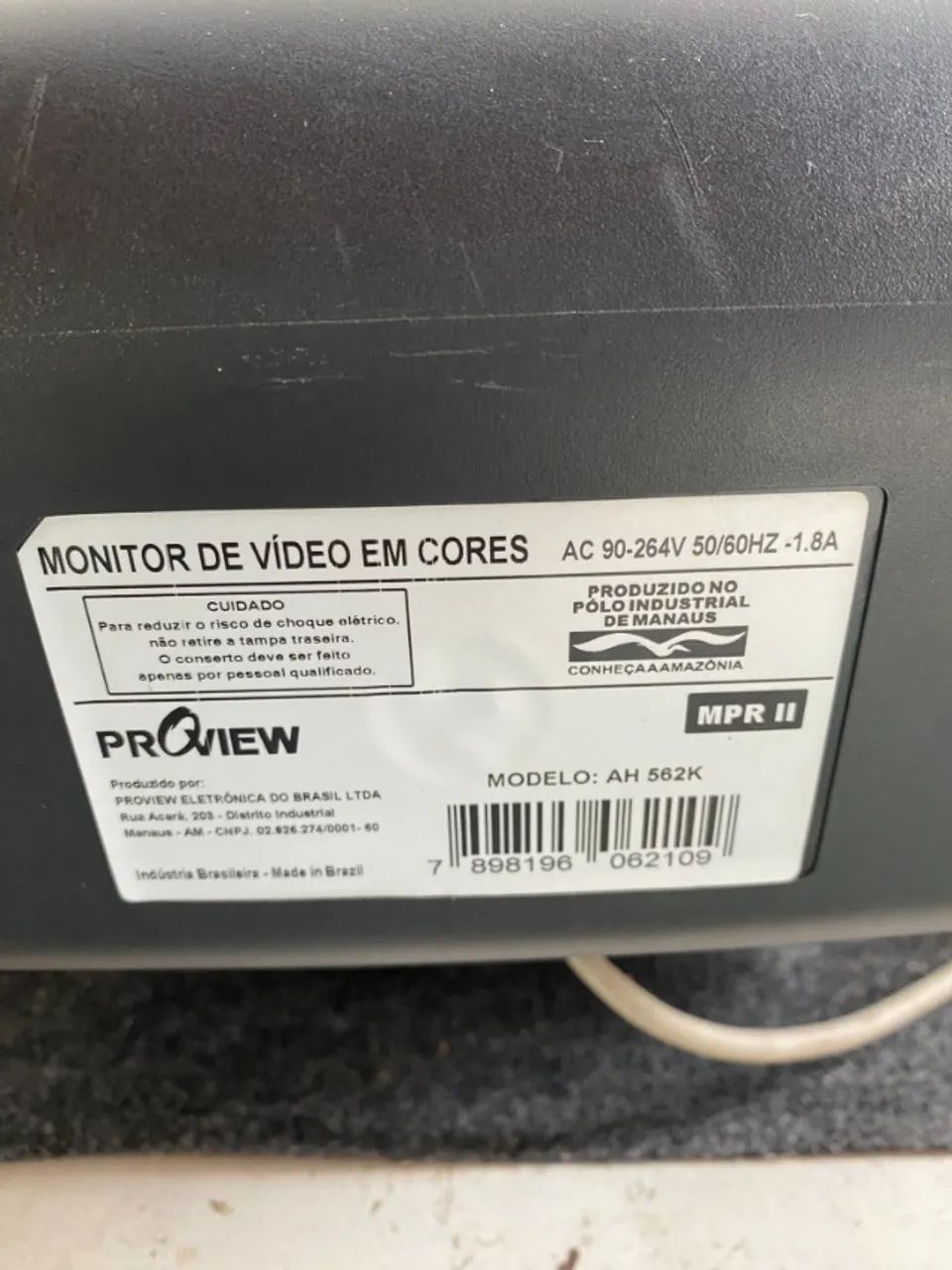 Monitor Proview CTR - Modelo AH562K - VINTAGE - Foto 5