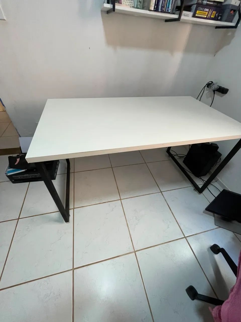 Mesa estilo industrial - MDF