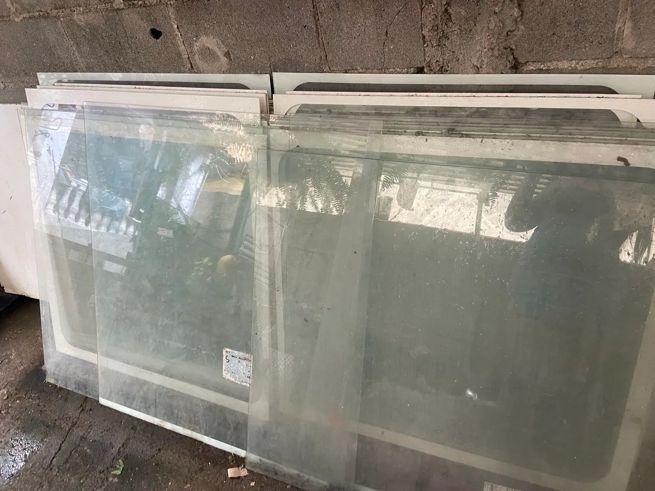 Tempered glass panels, all