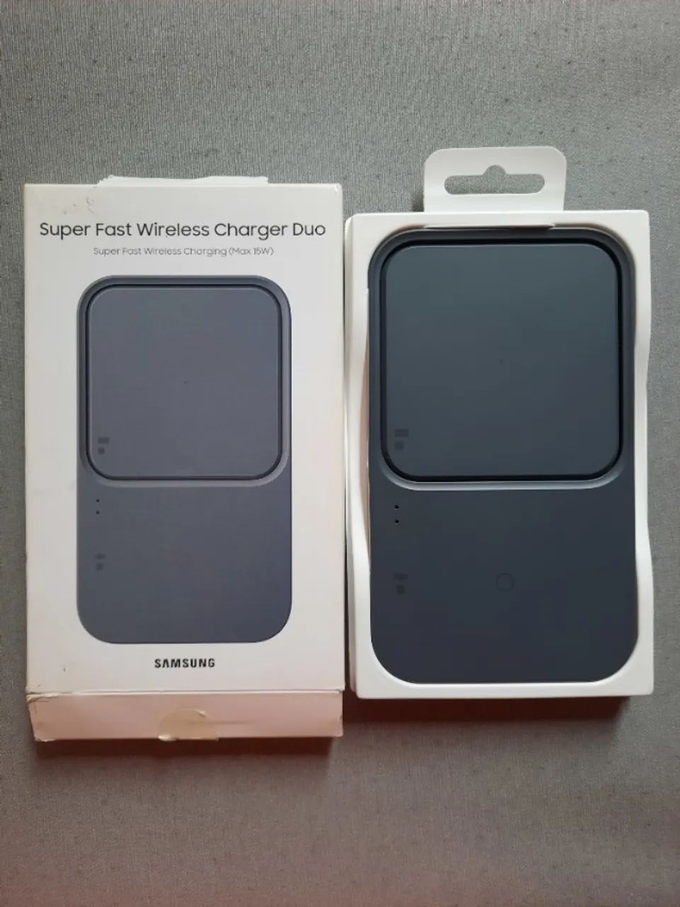 Carregador Samsung wireless duo nunca usado!