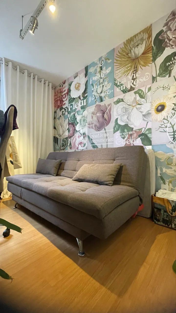 Sofa Retrátil Linho