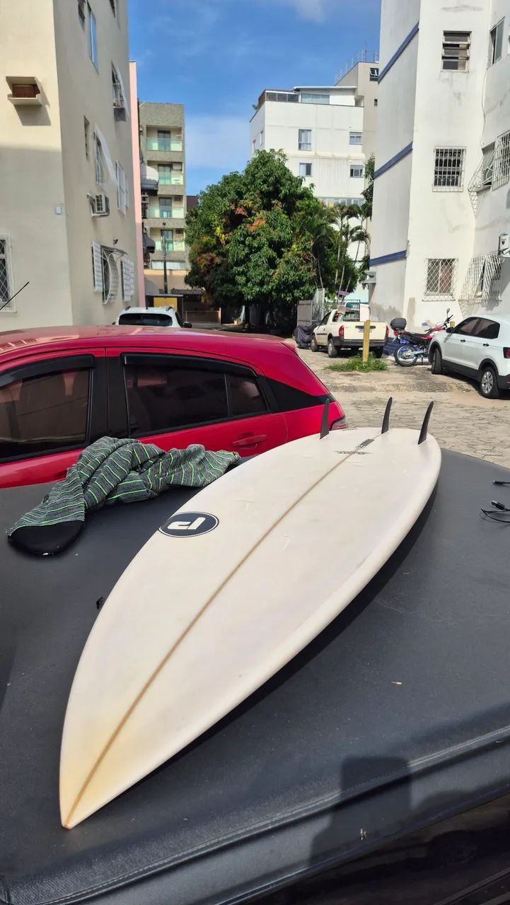 Prancha de surf com capa e leash - Foto 2