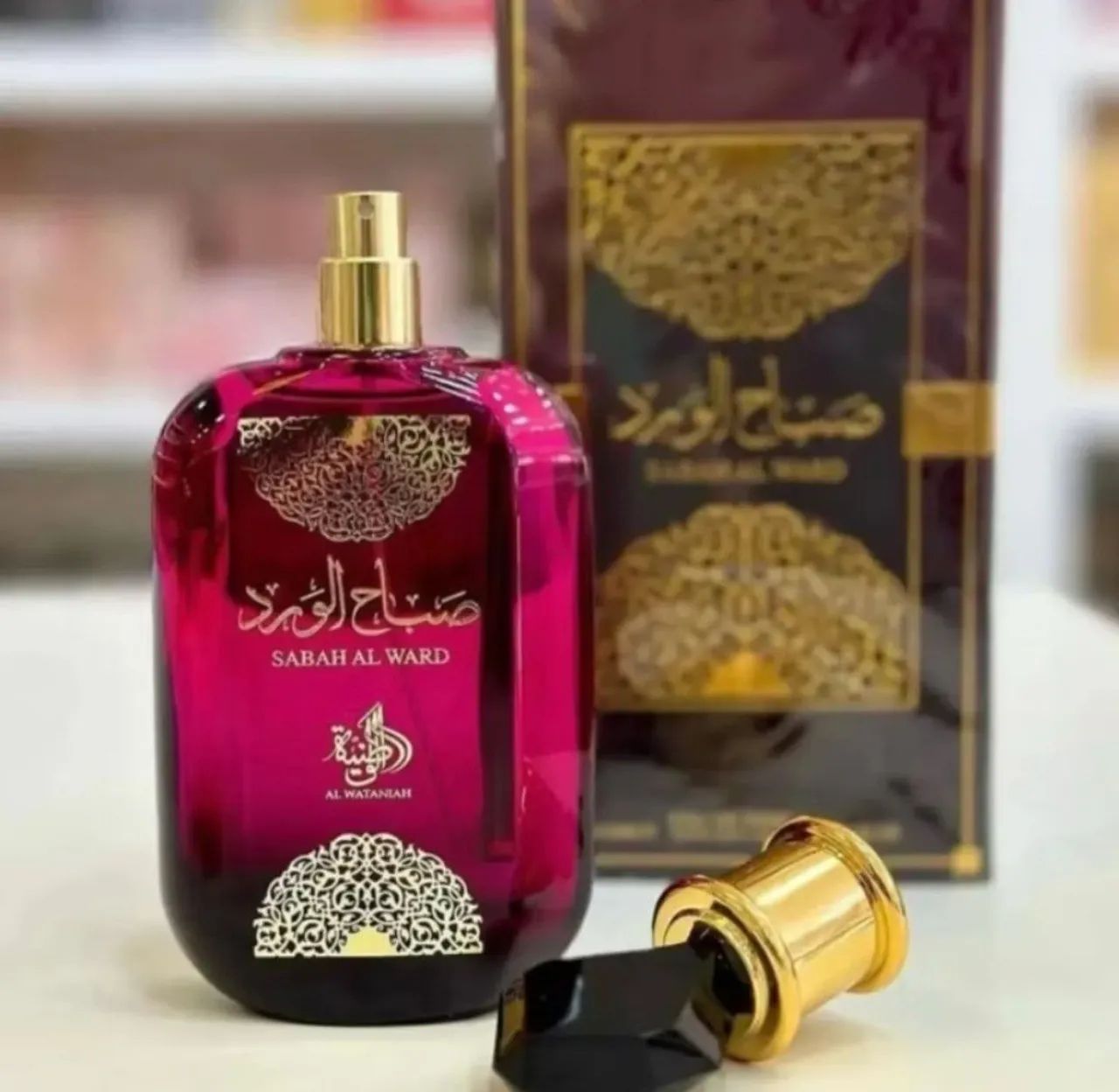Sabah Al Ward feminino árabe perfume  - Foto 2