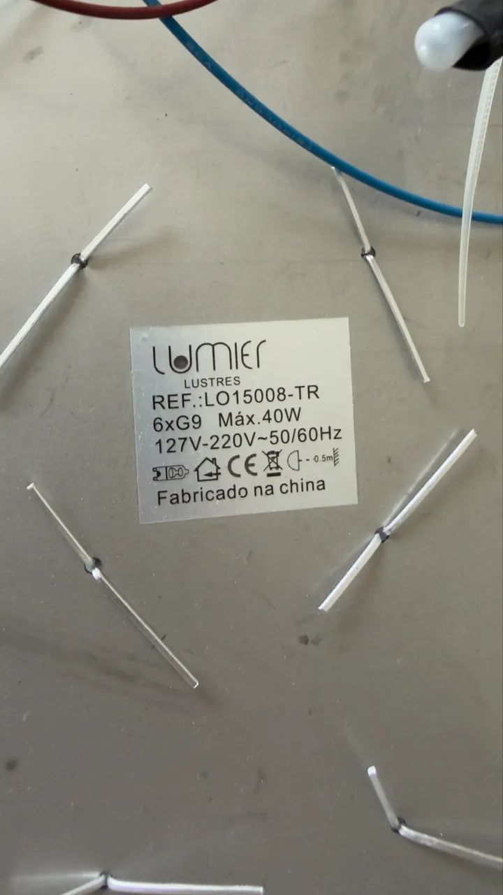 Lustre - Pendente de cristal - Foto 3