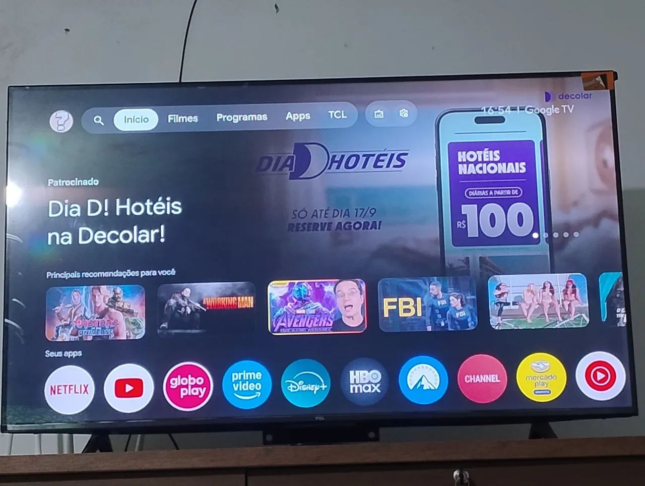 Televisão TCL 43 polegadas 