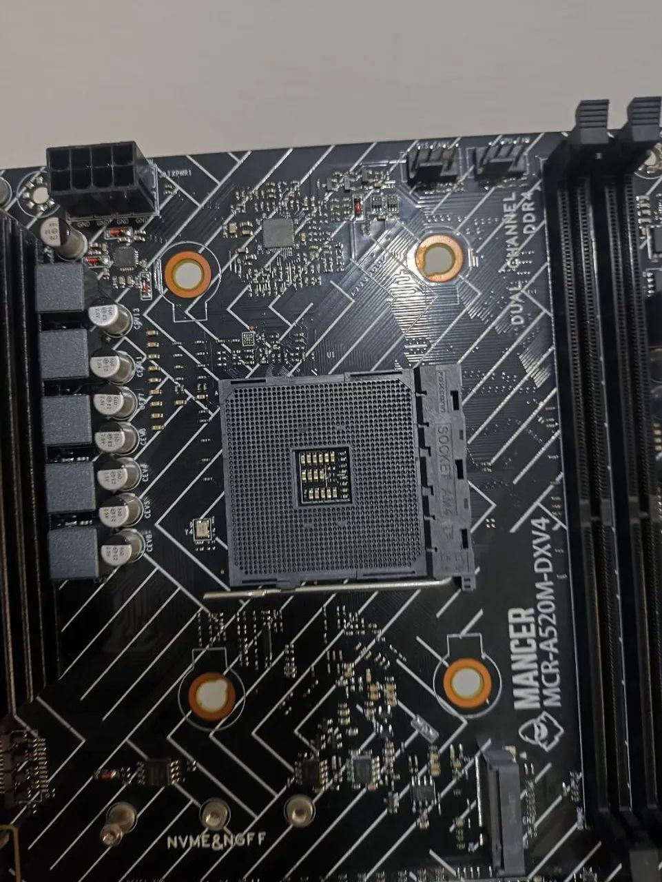 Placa mãe A520m Mancer LEIA!! - Foto 4