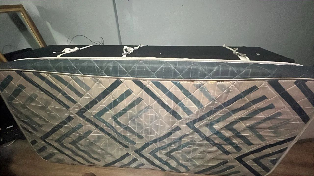 Cama baú de solteiro 
