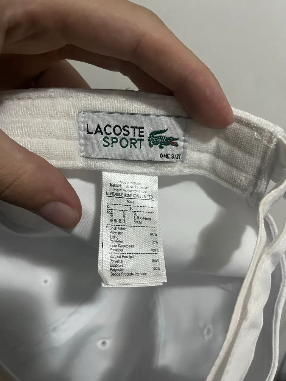 Boné Lacoste Sport linha Premium  - Foto 4