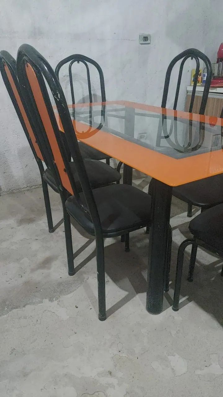 Mesa com 6 cadeiras - Foto 4