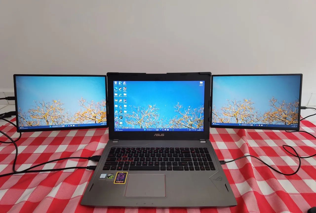 Monitor duplo portátil - Foto 2