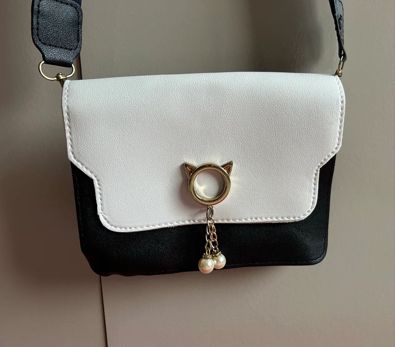 Bolsa Detalhe de Gatinho