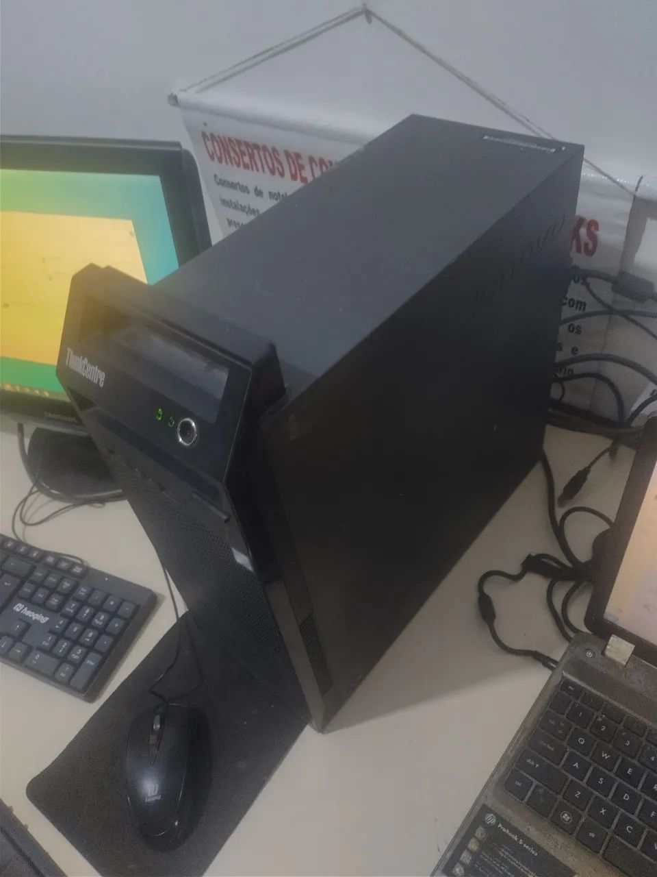 Cpu Pc Lenovo Thinkcentre E72 Intel Core I3 Windows 10 - Foto 2