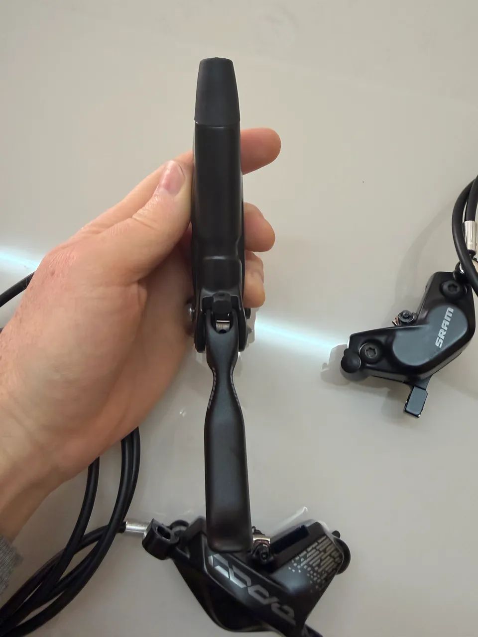 FREIO SRAM CODE RS 4 PISTÕES ( NOVO ) - Foto 5