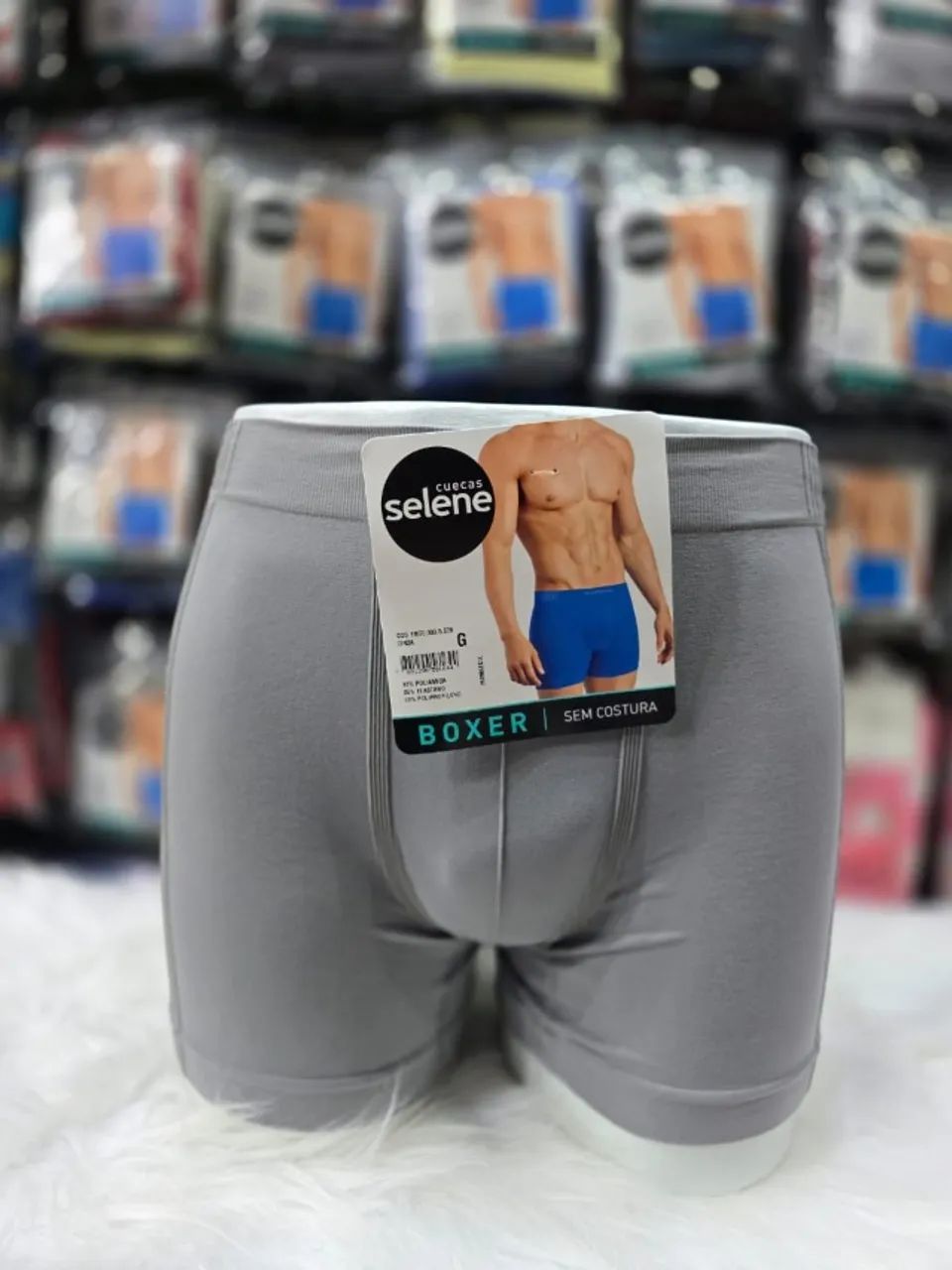 Cueca Boxer Selene Sem Costura - Foto 3