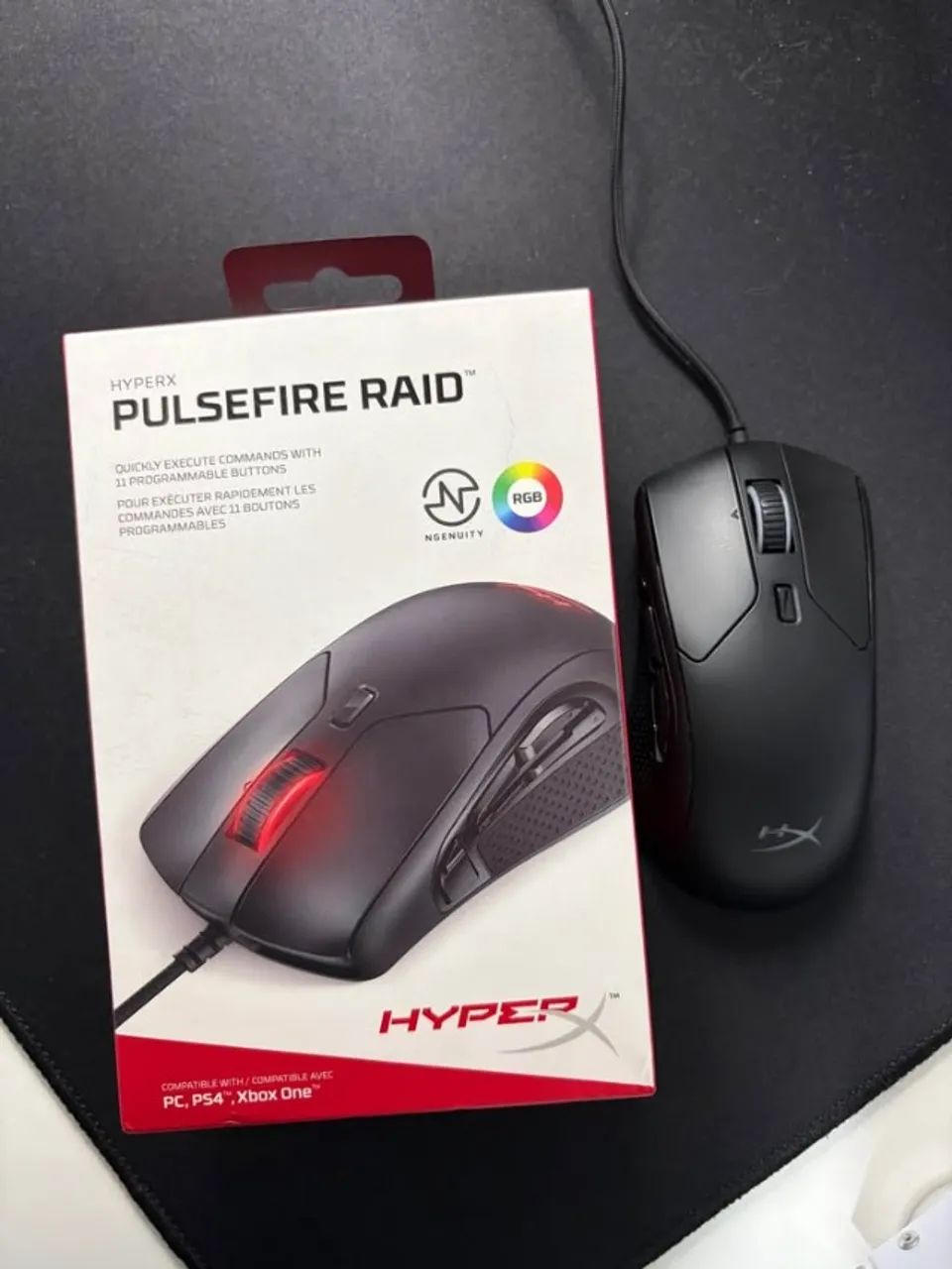 Mouse Gamer HyperX Pulsefire Raid