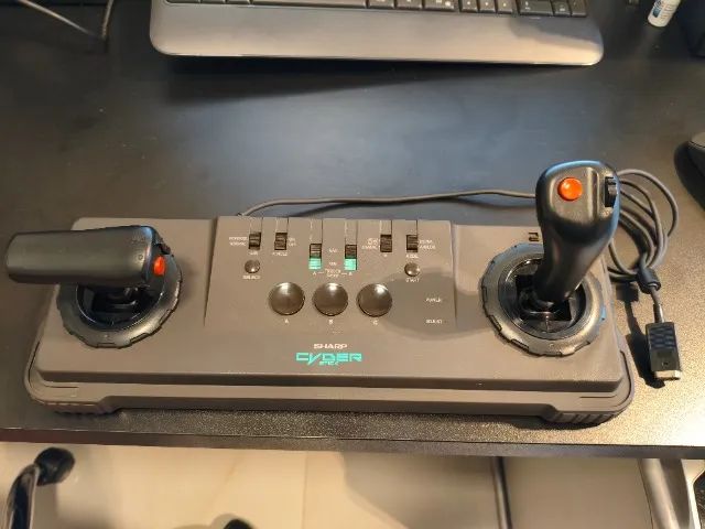 Cyber Stick Sharp CZ-8NJ2 - para X68000 - lindo - Peças e