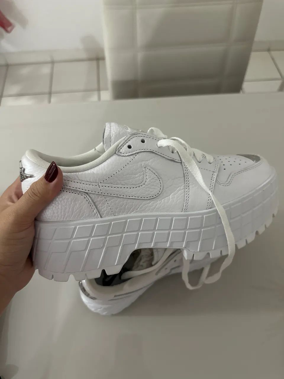 TÊNIS NIKE FEMININO - Women's Air Jordan 1 Brooklyn Low - Calçados