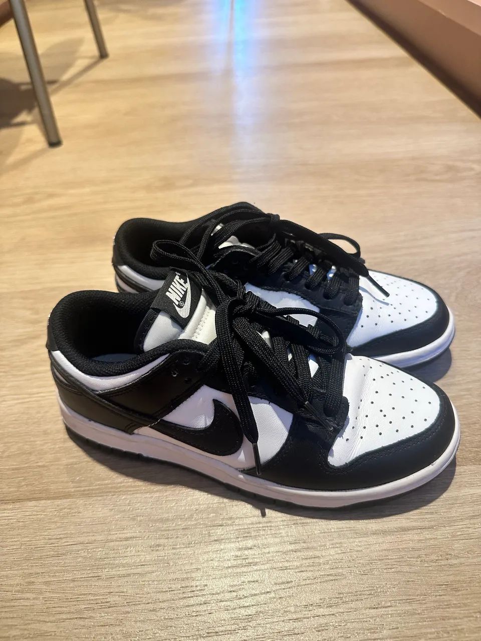 Tênis Nike Dunk Low Panda Feminino 35 - Foto 2