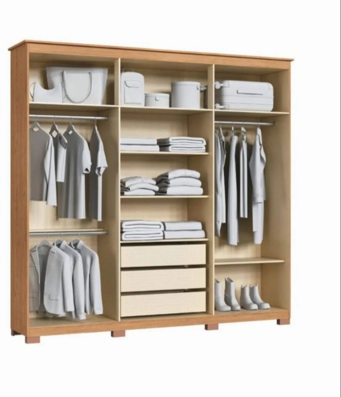 Guarda Roupa Viena 6 Portas 3 Gavetas Novo varios modelos